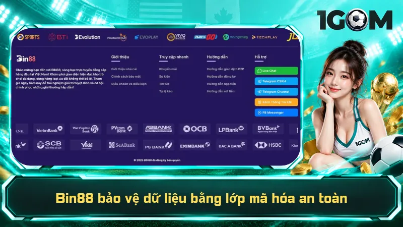 Bin88 bảo vệ dữ liệu bằng lớp mã hóa an toàn